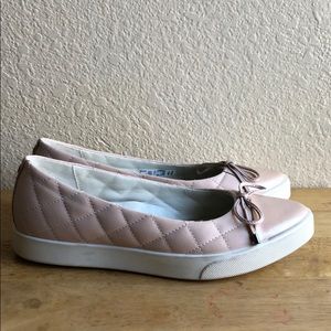 Ecco Leather Gillian Ballerina flat Pink soft 7.5